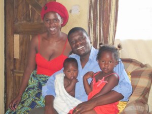 Servas host Chris and family