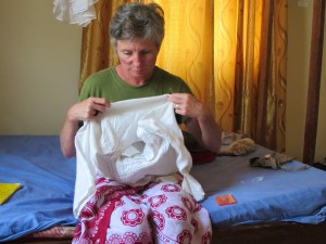 keeping the wardrobe in shape - a few stitches go a long way